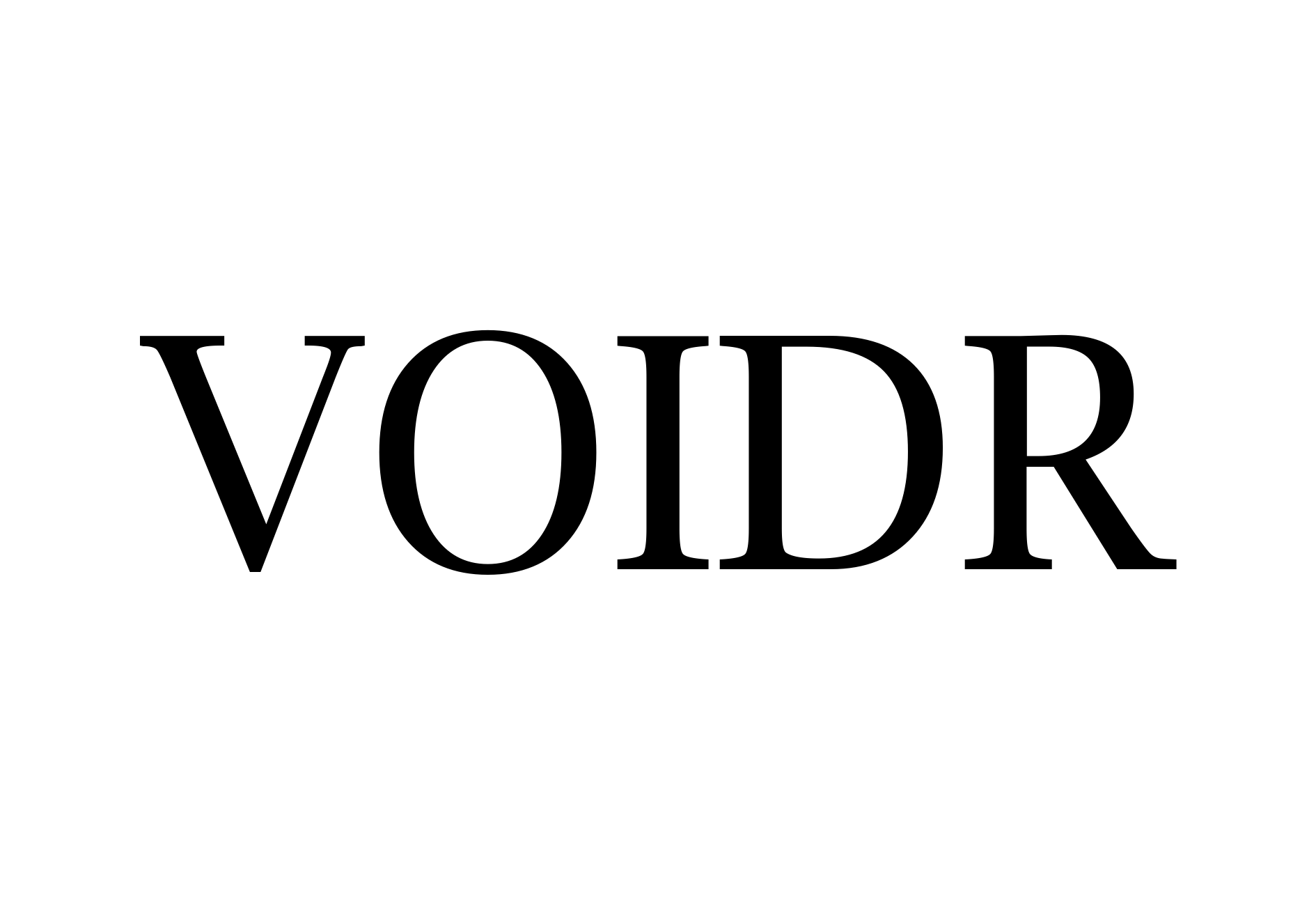 VOIDR
